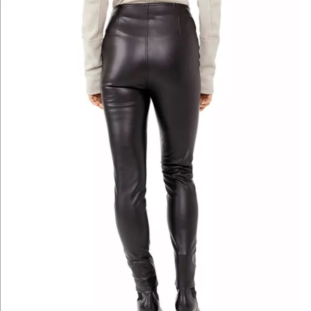 Free People spitfire faux leather skinny pants
